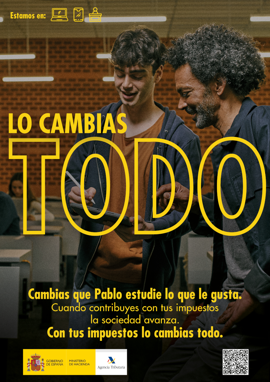 Agencia Tributaria. Lo cambias todo. Gr 3. Septiembre 2026