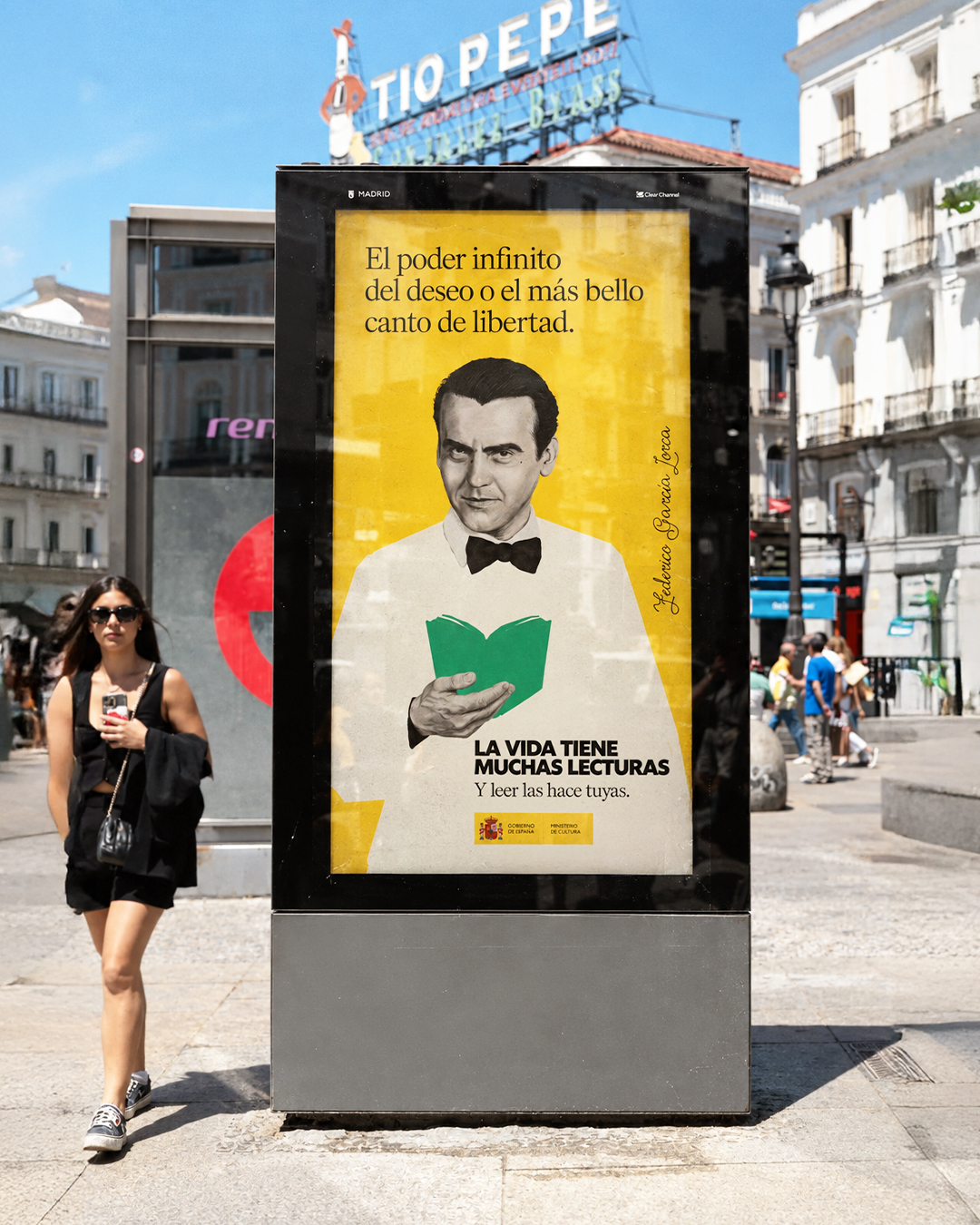 Ministerio de Cultura. La vida tiene muchas lecturas. Y leer las hace tuyas. Gr 1. Octubre 2026