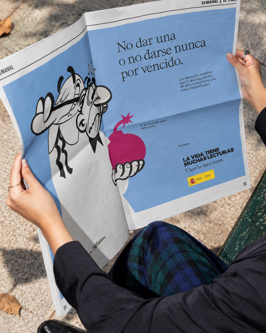 Ministerio de Cultura. La vida tiene muchas lecturas. Y leer las hace tuyas. Gr 5. Octubre 2026
