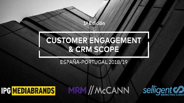 Scopen presenta la primera edición de su estudio 'Customer Engagement & CRM'