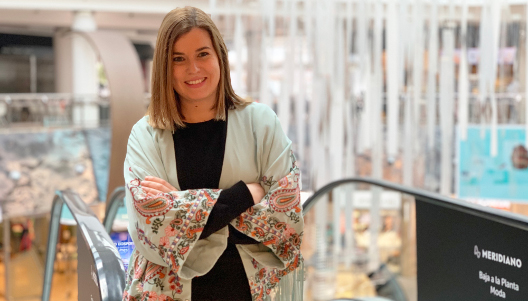 Isabel de Olano, responsable de marketing del centro comercial Meridiano