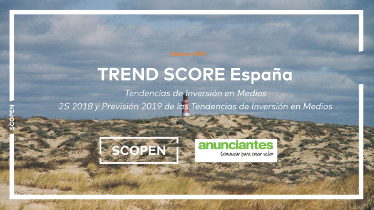 Trend Score: la inversión en marketing y publicidad descenderá moderadamente en 2019