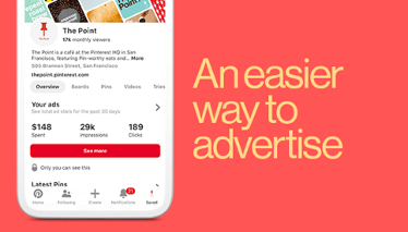 Pinterest incorpora nuevas herramientas de publicidad para dispositivos móviles