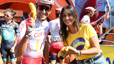 MKTG ha gestionado la presencia de Plátano de Canarias en La Vuelta