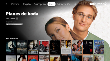 Rakuten TV lanza su servicio de vídeo bajo demanda con publicidad