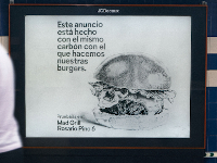 Creatividad, hamburguesas… y carbón