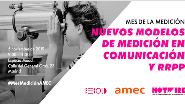 AMEC, con Hotwire y Rebold convocan una jornada sobre medición en comunicación y RRPP