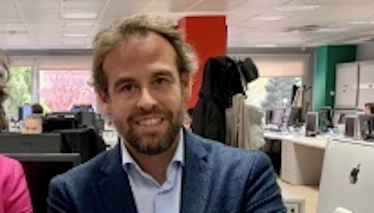 Daniel Chamorro, responsable del departamento comercial de Axel Springer