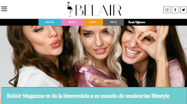Nace BelAir Magazine: plataforma digital que visibilizará a marcas e ‘influencers’