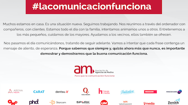 La AM practica con el ejemplo: campaña en medios para poner de relieve la importancia de la comunicación