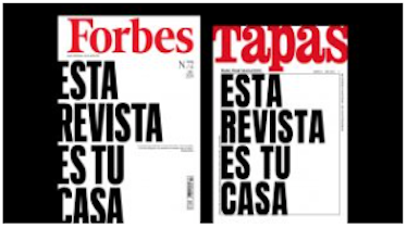 ‘Forbes’ y ‘Tapas’ comparten portada