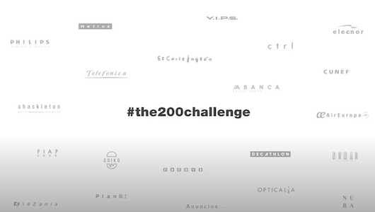 En la desescalada, #The200Challenge reúne a más de un millar de marcas