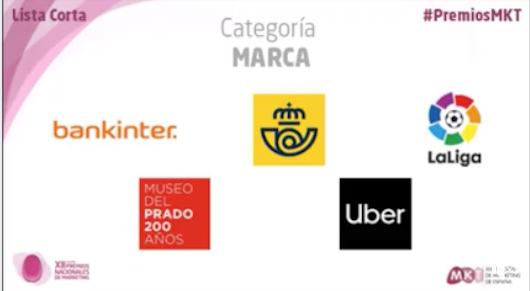 MKT anuncia los finalistas de la XII edición de los Premios Nacionales de Marketing