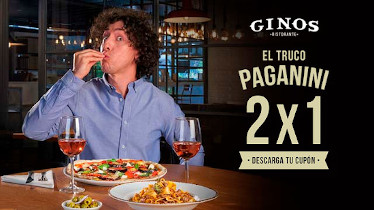 Primera campaña de Arnold para Ginos