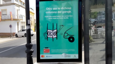 Metro de Sevilla anuncia su nueva tecnología de pago de la mano de Carmelo & Willy