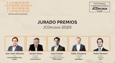JCDecaux anuncia el jurado de sus Premios de Creatividad Exterior