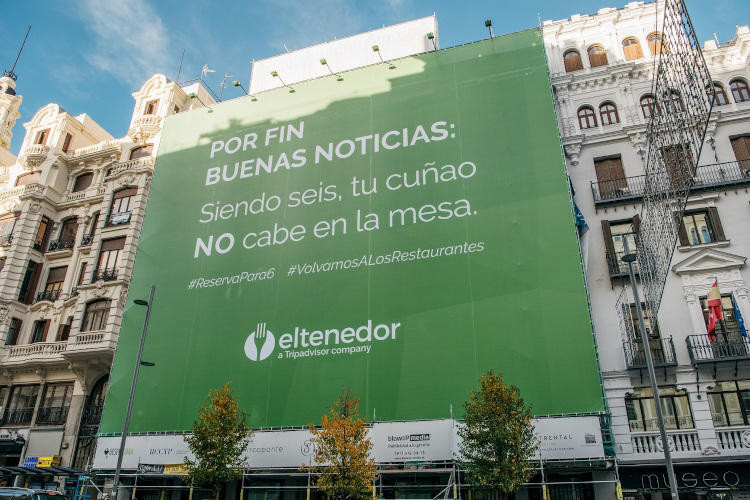 El Tenedor. Lona. Diciembre 2020