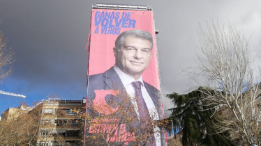 Avante, responsable de la campaña de Joan Laporta a  la presidencia del Barça