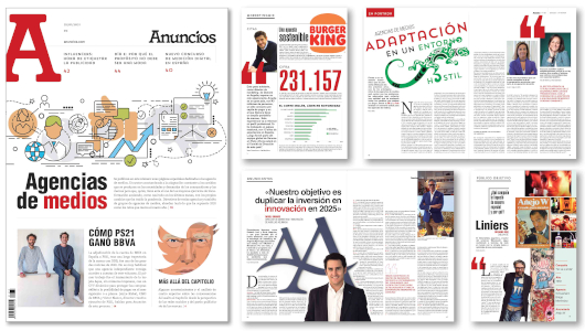 El mercado de las agencias de medios, en el nuevo número de ‘Anuncios’