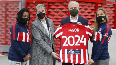 Fagor patrocina al Atlético de Madrid femenino