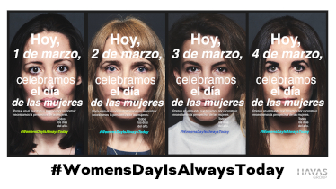 Profesionales de Havas Group protagonizan una acción en el marco del 8M