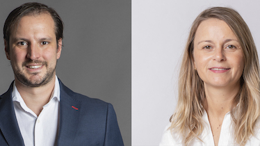 Carmen Gardier y Alejandro Domínguez, líderes globales del área digital de LLYC en América y Europa