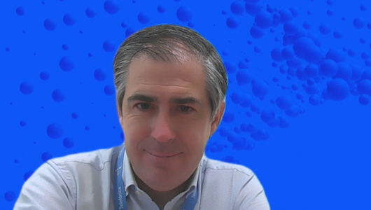 Rafael Fernández de Alarcón explica las razones y proceso del cambio de imagen de Telefónica