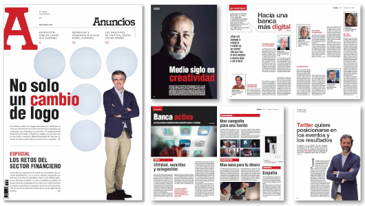 Los retos del sector financiero, en el nuevo número de ‘Anuncios’
