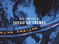 La nueva batalla publicitaria se libra en tren