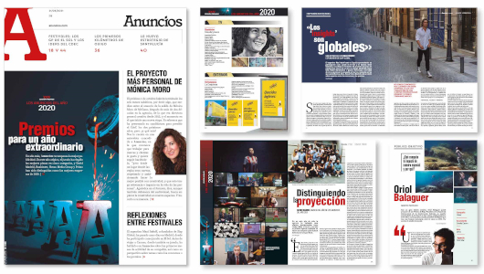 Mónica Moro habla de su proyecto más personal en el nuevo número de ‘Anuncios’