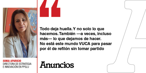 Es propósito, no postureo