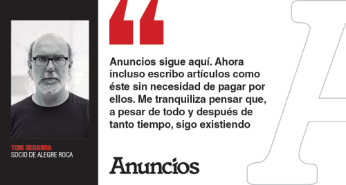 'Existir'. Artículo de Toni Segarra