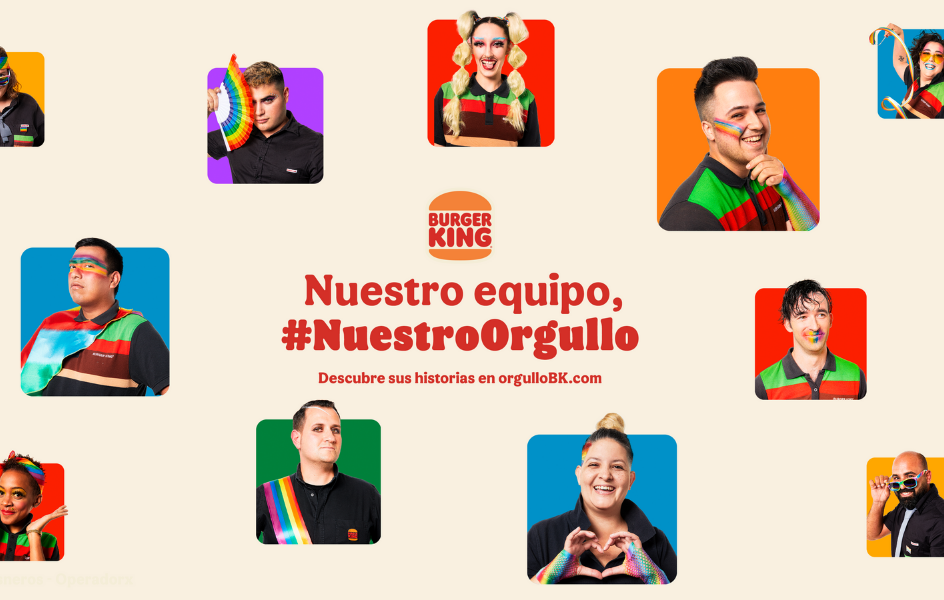 Burger King visibiliza la diversidad de sus empleados con una campaña de David