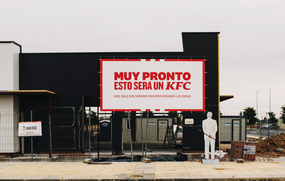 Una visita en las obras del primer KFC de Badajoz