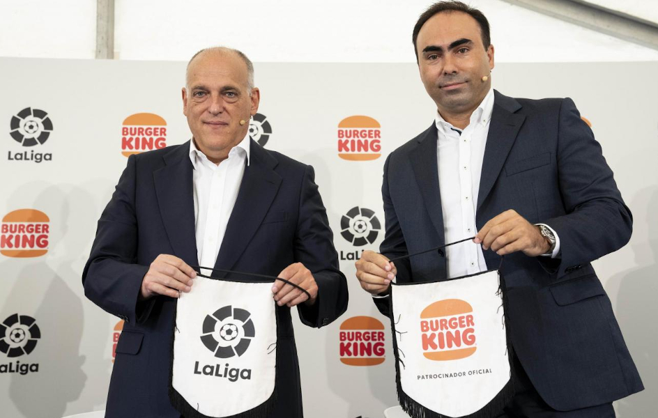 Burger King se convierte en patrocinador de LaLiga