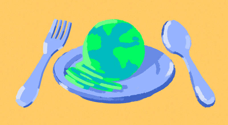 Ilustración de Pablo Domrosecambio climático Ilustración de Pablo Domrosecambio climático