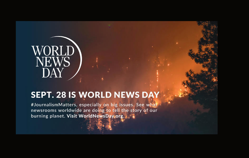 Anuncios se suma al World News Day 2021 para concienciar sobre el cambio climático