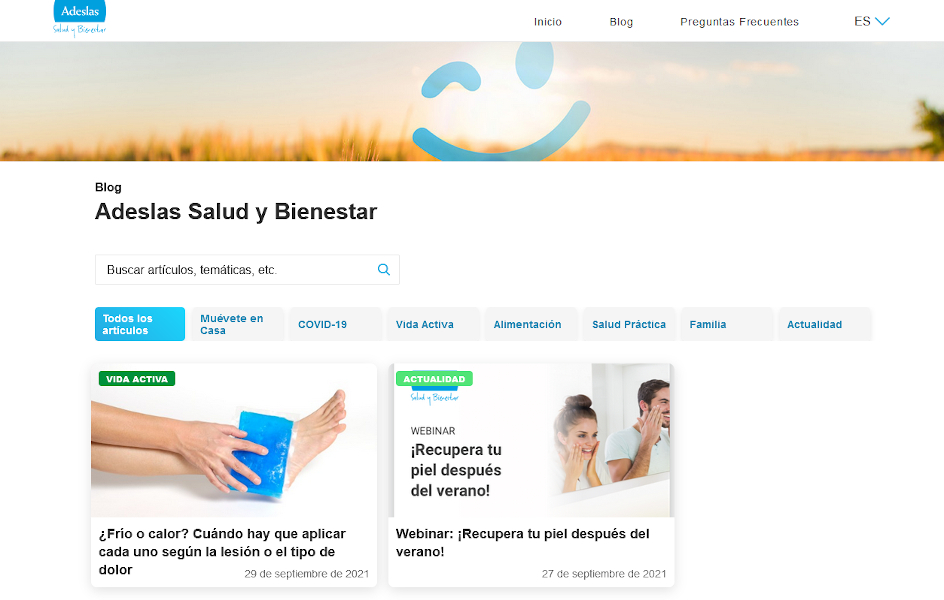 SegurCaixa Adeslas asigna la gestión de una plataforma digital
