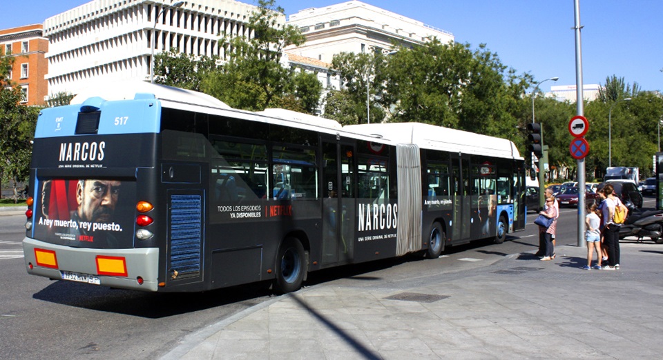 Exterion Media retiene el contrato de los autobuses madrileños