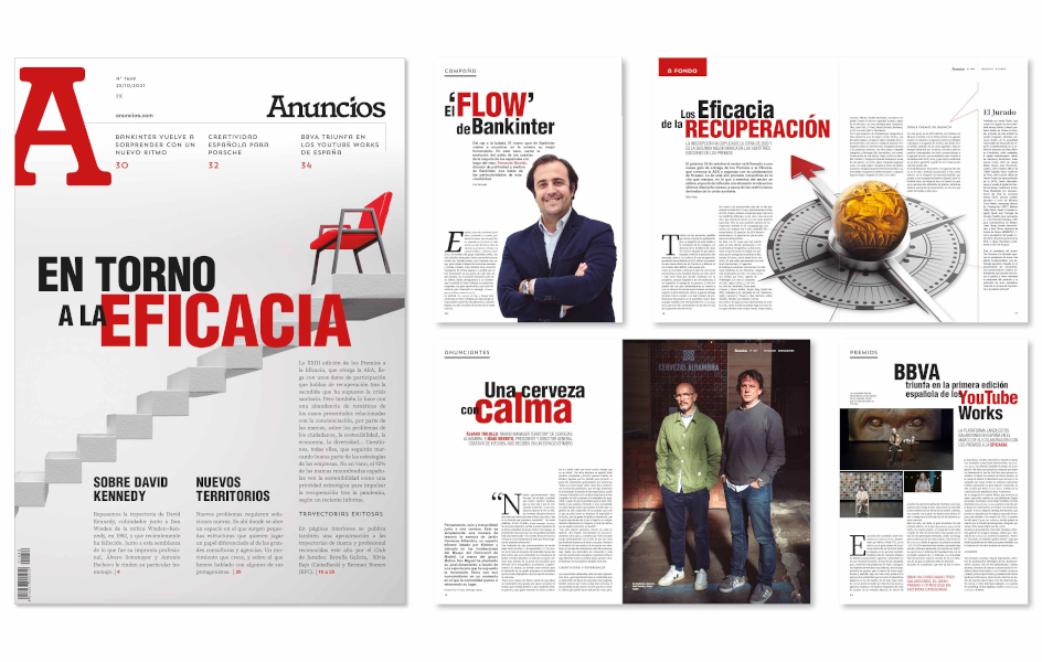 La antesala de los Eficacia, en el último número de ‘Anuncios’