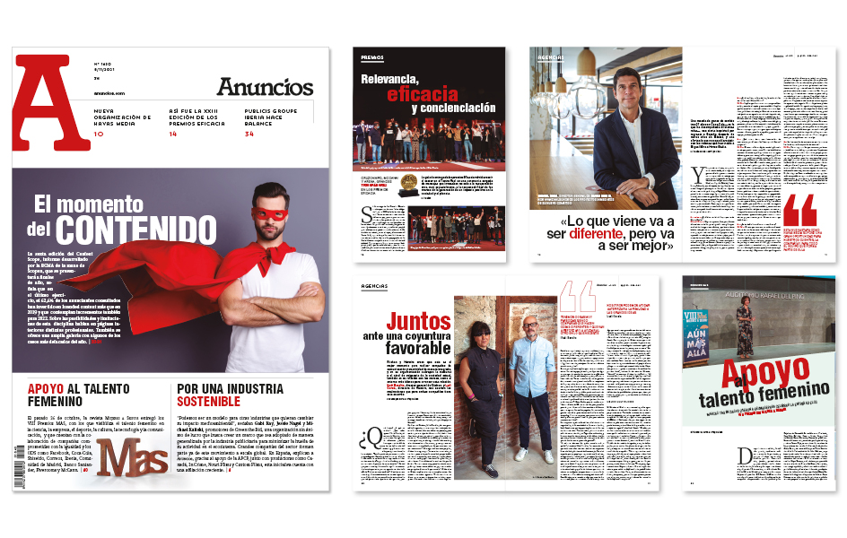 Hablamos sobre ‘branded content’ en el nuevo número de ‘Anuncios’
