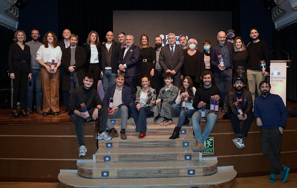 Celebrada la segunda edición de los Premios A Crear