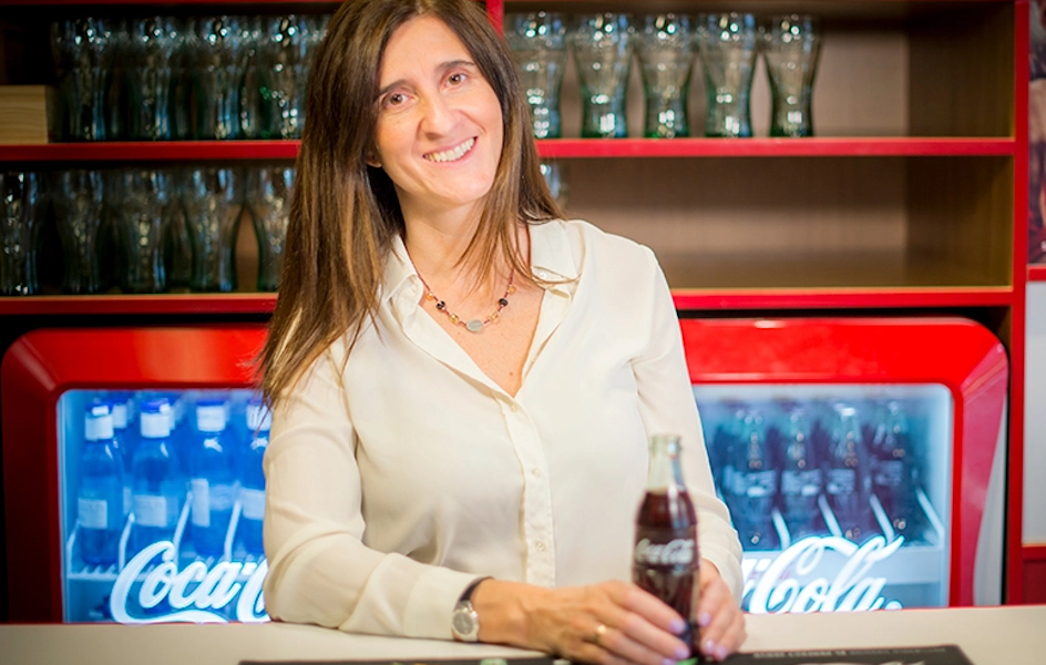 Esther Morillas, VP de asuntos públicos, comunicaciones y sostenibilidad de Coca-Cola Europacific Partners Iberia