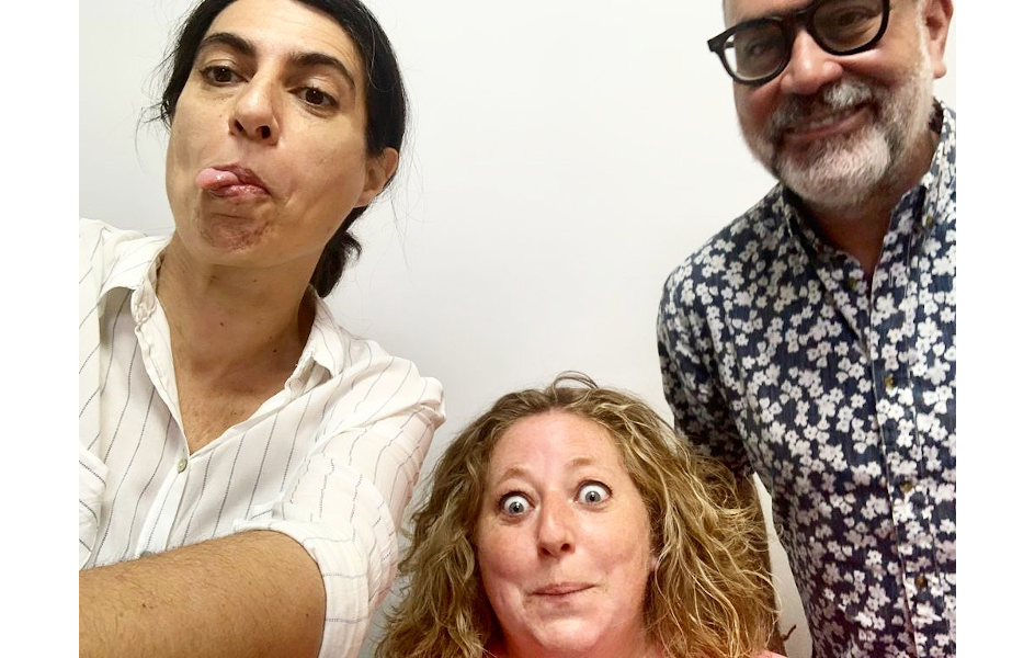 Ana Delgado, María Perea y Manolo Moreno (ex-Zapping) presentan su nuevo proyecto