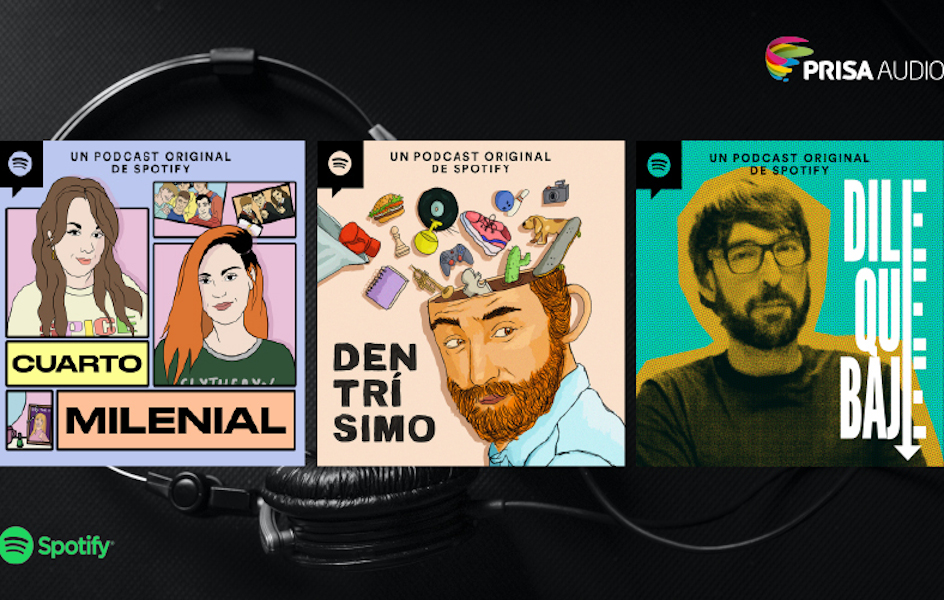 Spotify y Prisa Audio cierran un acuerdo para la producción de ‘podcast’