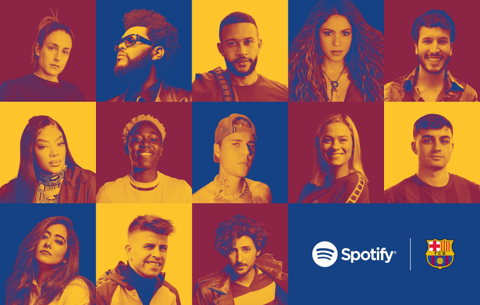 Spotify, socio principal del FC Barcelona