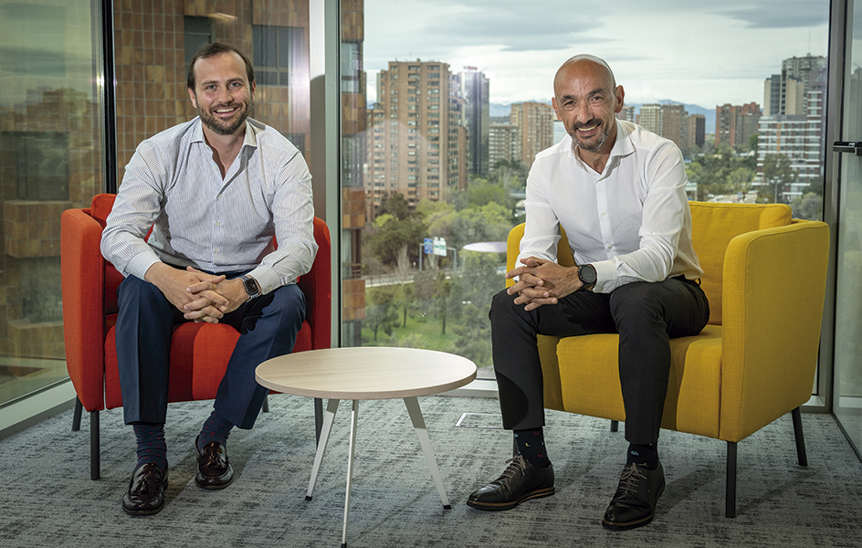 Javier Las Heras, a la izquierda, y Antonio Fernández Javier Las Heras, a la izquierda, y Antonio Fernández