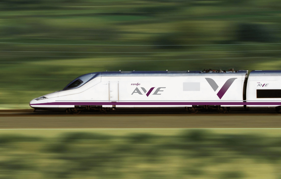 Renfe presenta la nueva imagen del AVE, que ha creado Trupp