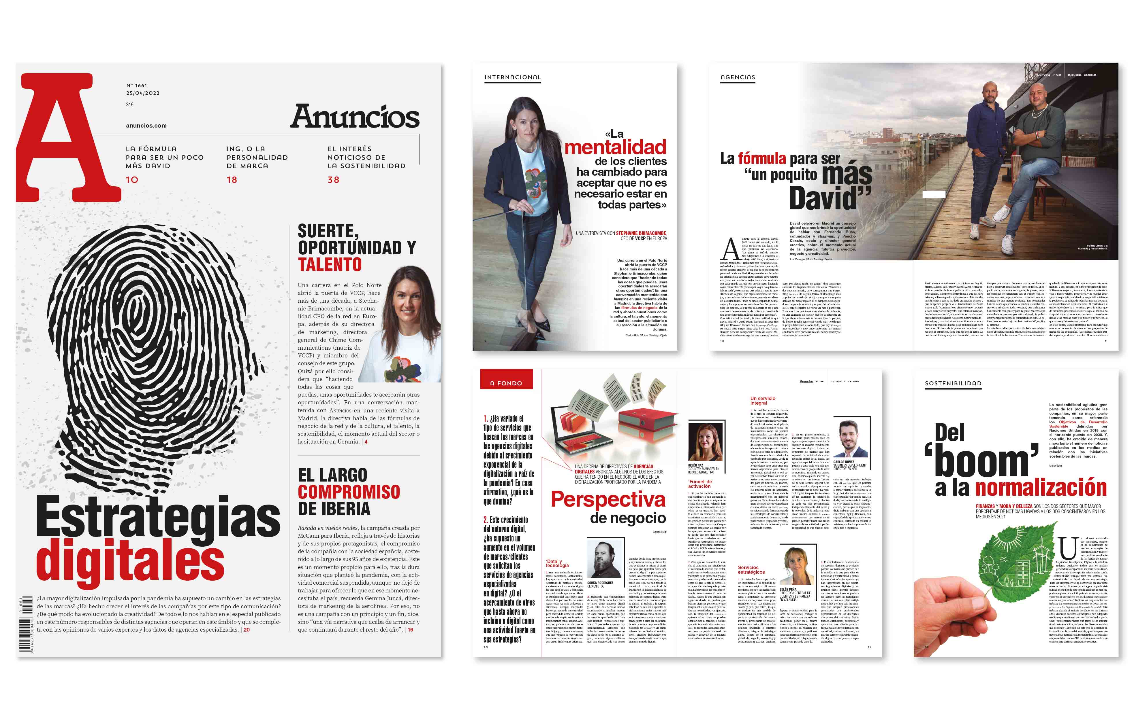 Las agencias digitales, protagonistas del nuevo número de 'Anuncios'