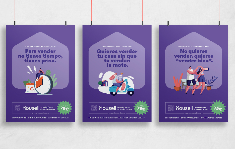 Mi Querido Watson crea la nueva campaña de Housell